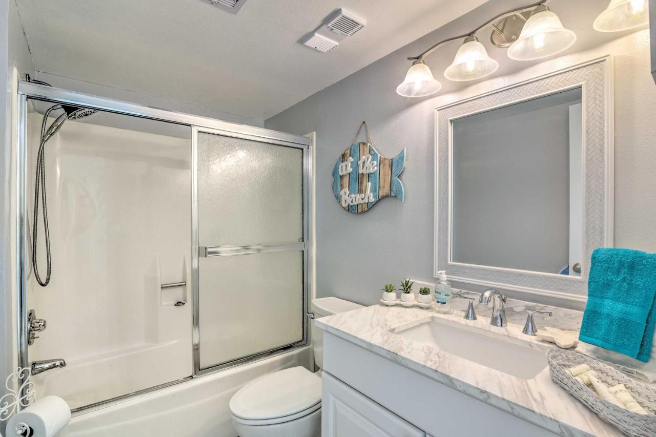 Galveston Oceanfront Condo With Balcony And View! Εξωτερικό φωτογραφία