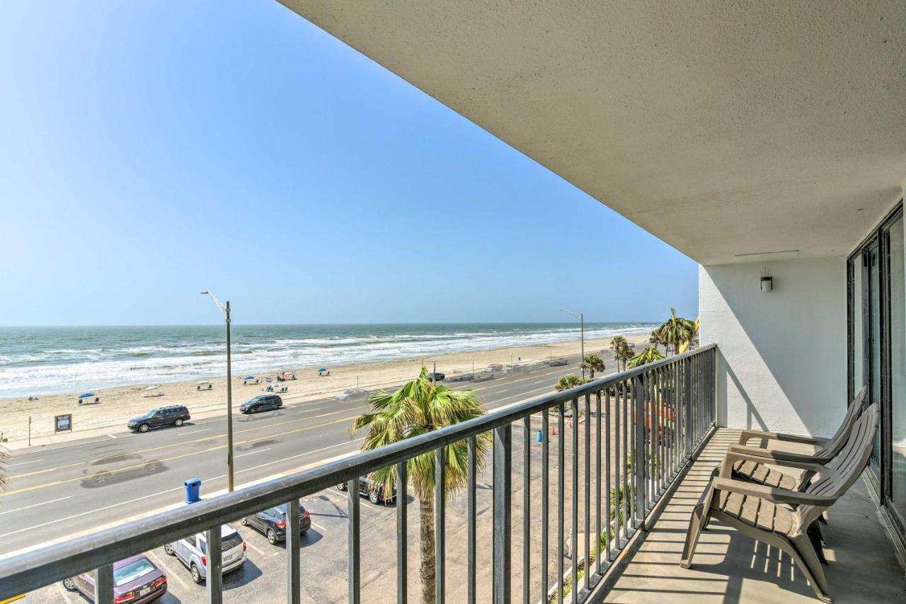 Galveston Oceanfront Condo With Balcony And View! Εξωτερικό φωτογραφία